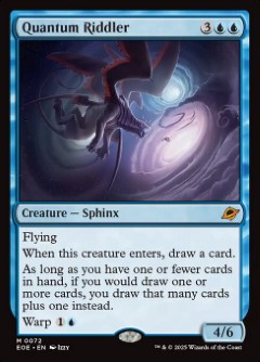 Quantum Riddler Edge of Eternities